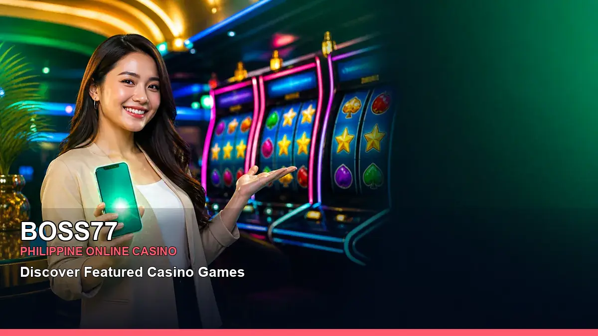BOSS77 featured slots and live casino guide for Philippine players with featured game highlights
