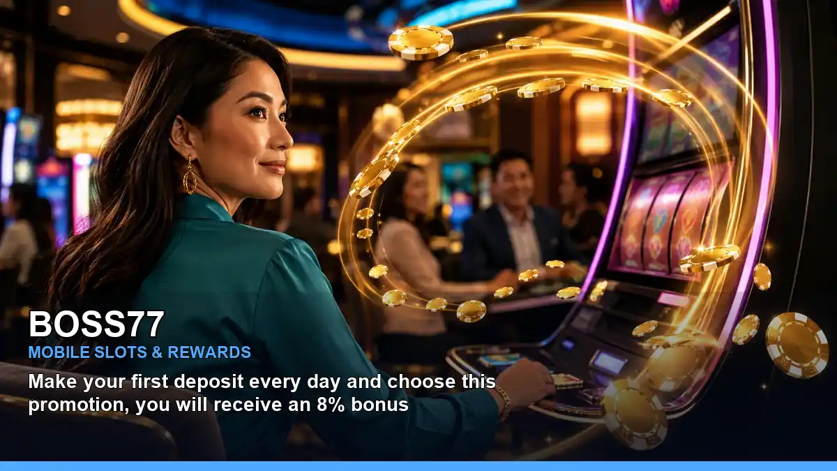 BOSS77 slot rewards and game themes for Philippine players