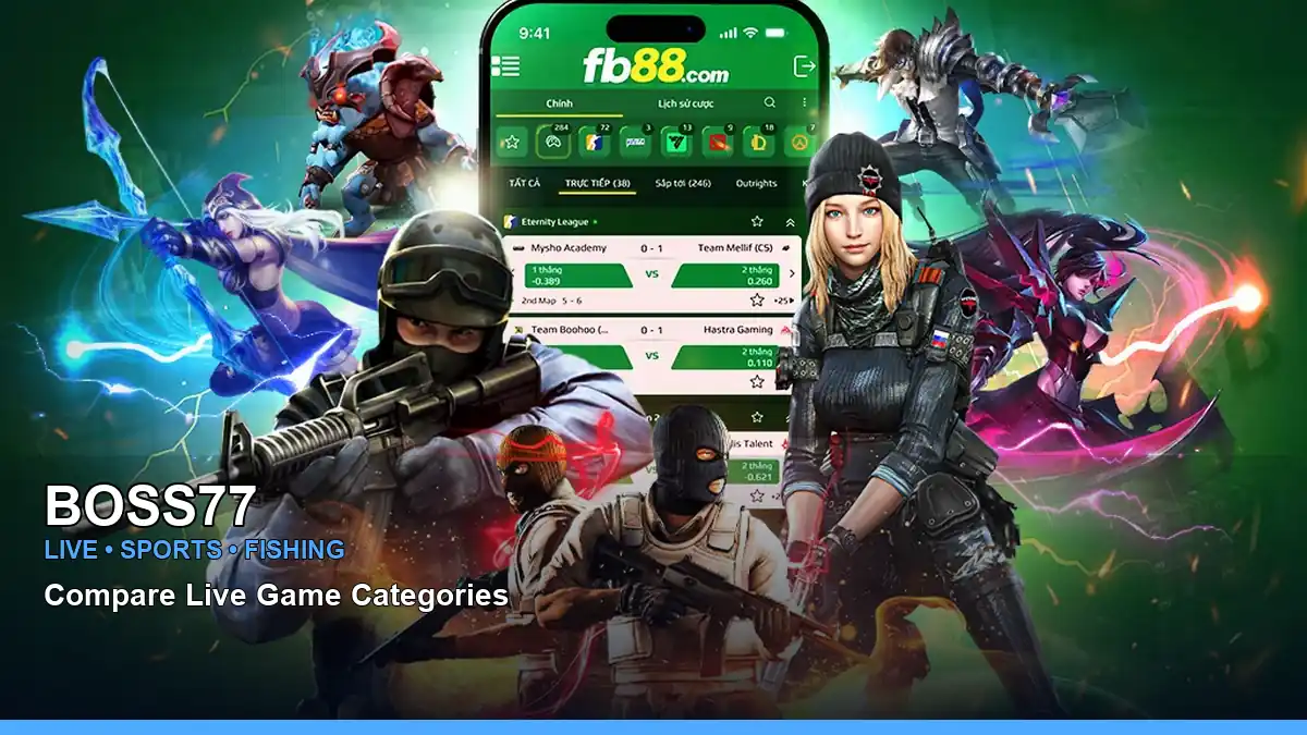 BOSS77 sports betting and arcade games for Philippine players
