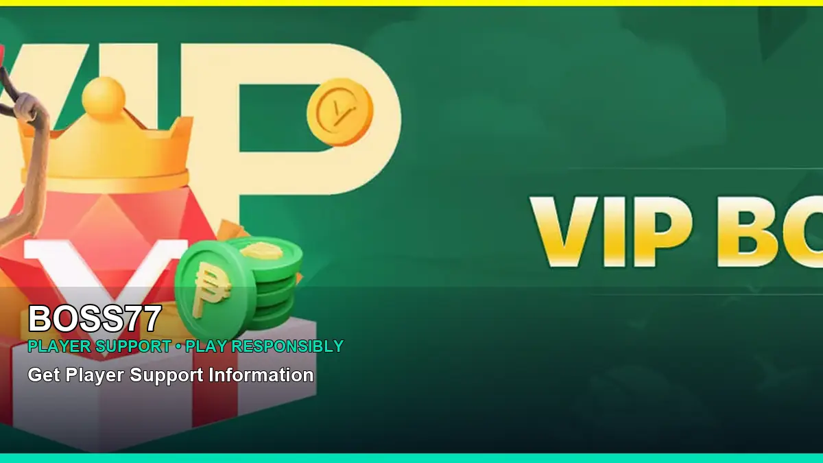 BOSS77 account safety and casino help for Philippine players